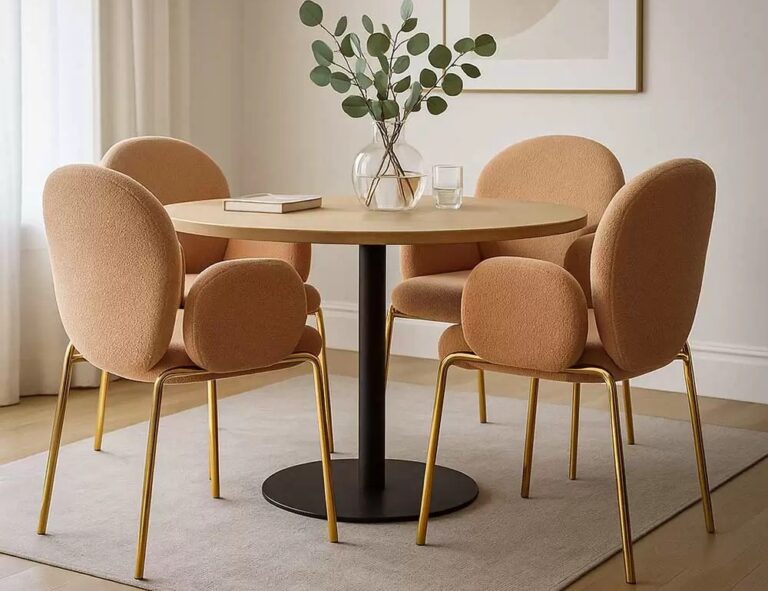 Cum să combini masa și scaunele de dining pentru un decor echilibrat
