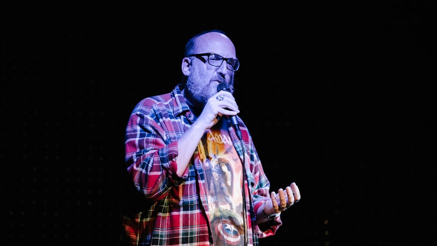 Photo stand-up comedy