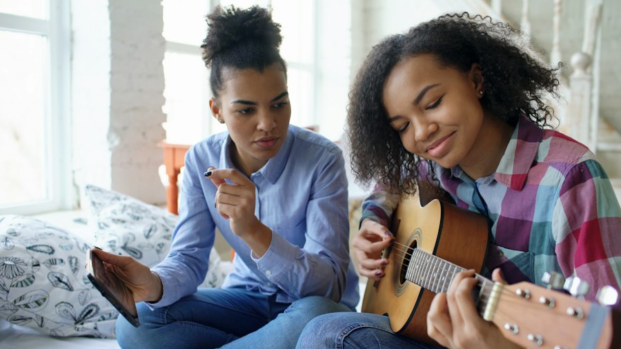 Photo evolution of musical instruments