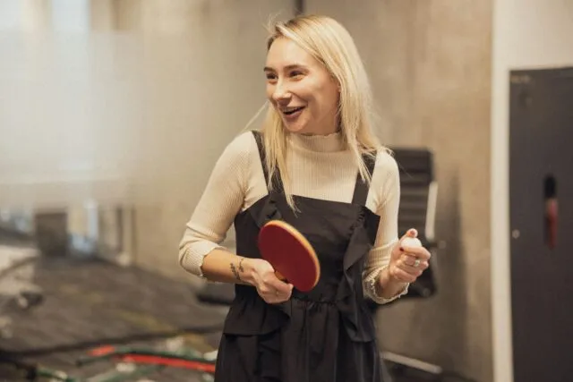 Photo choosing a joyful hobby